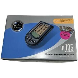 Palm Vintage NIB m105 Personal Handheld Organizer Pocket Computer System